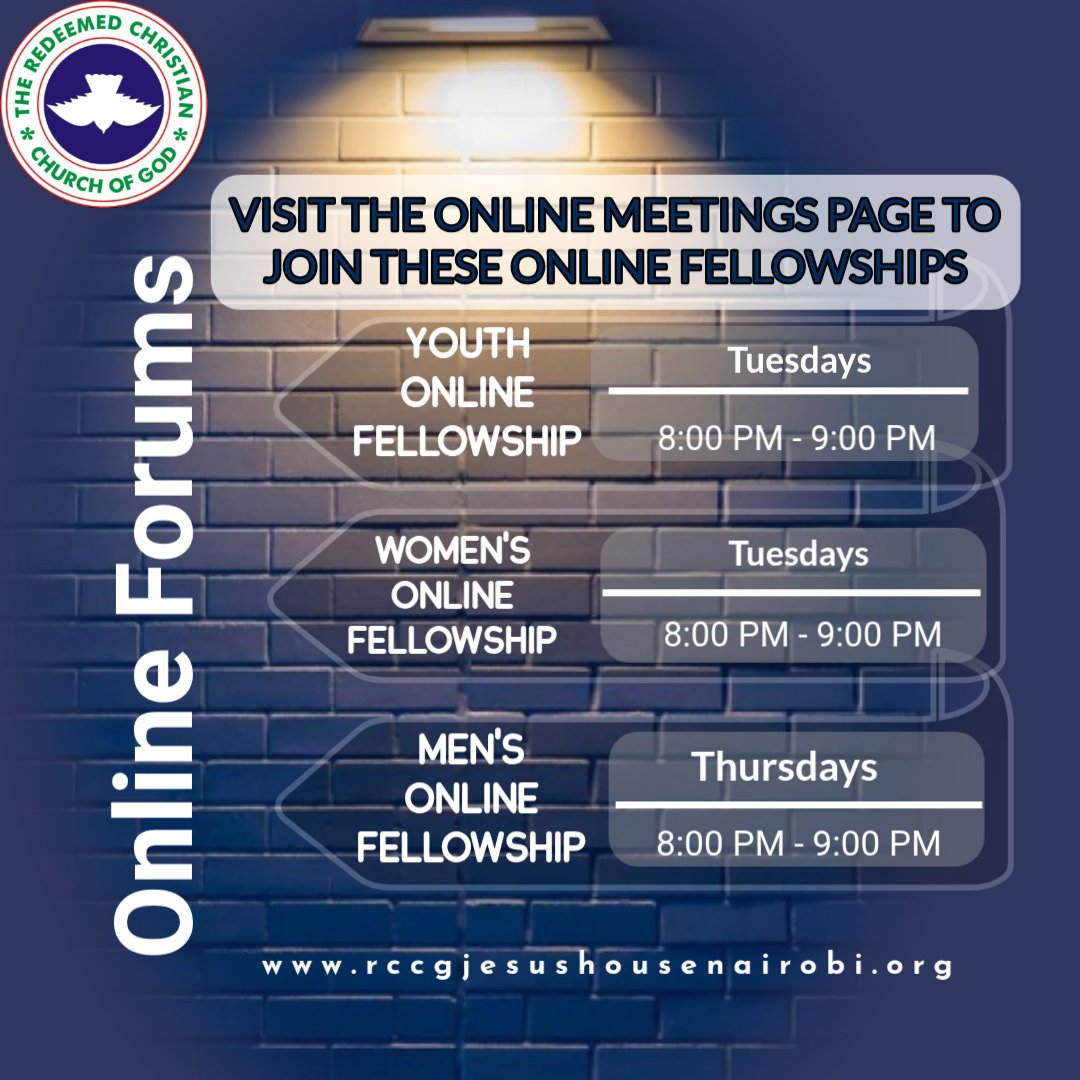 online forums rccg jesus house nairobi (1) made with postermywall