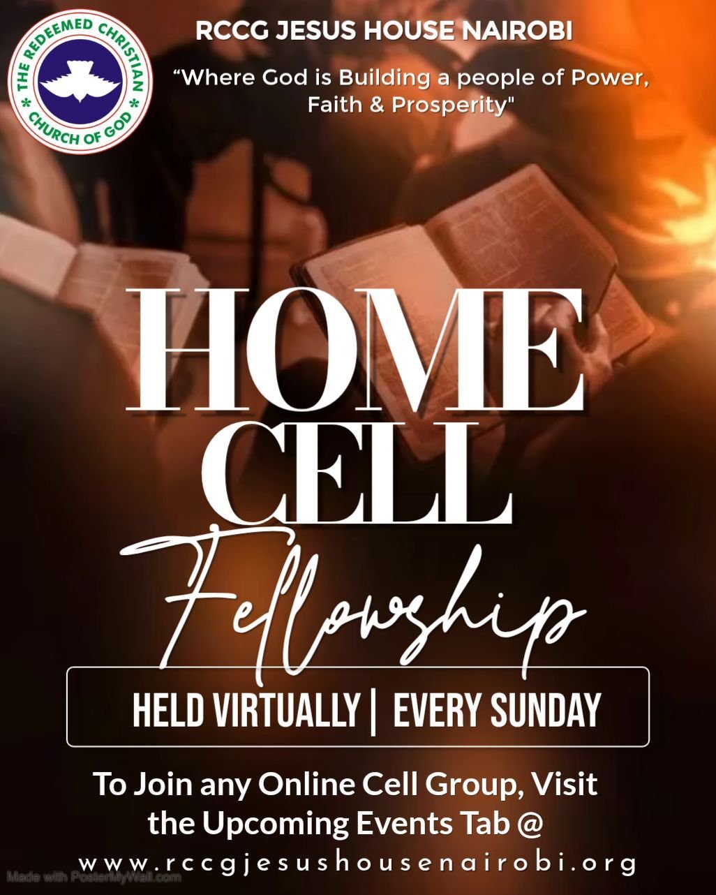 rccg jesus house nairobi home cell group flyer 1780722979977