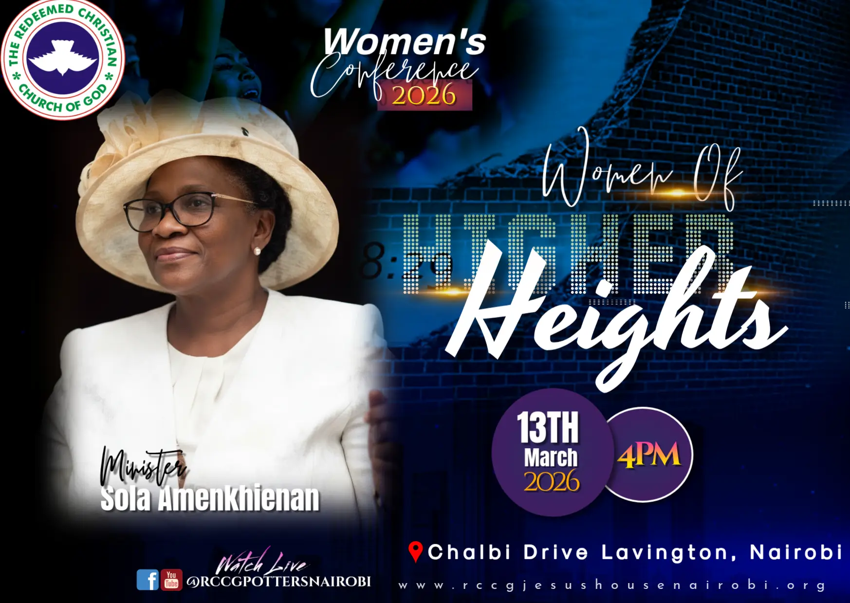 Women Of Higher Heights RCCG Potters House